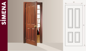 laminated door panel