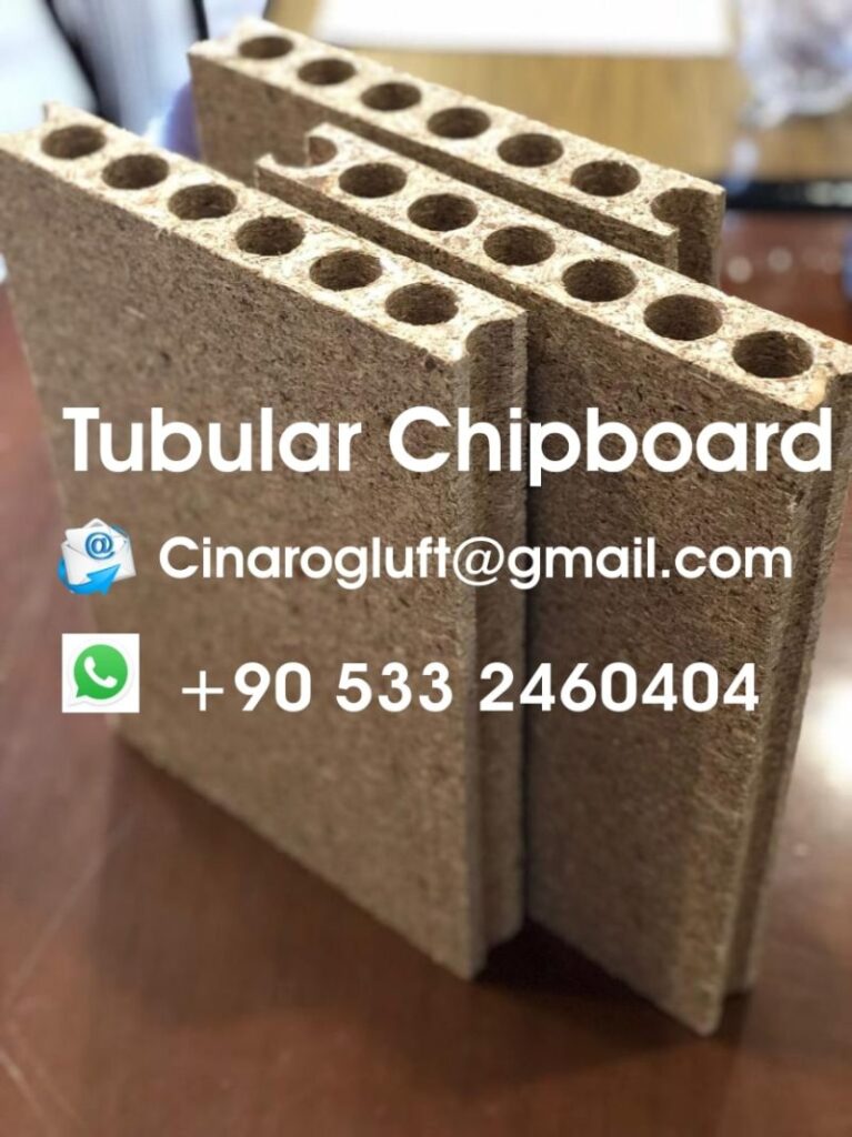 tubular particle board